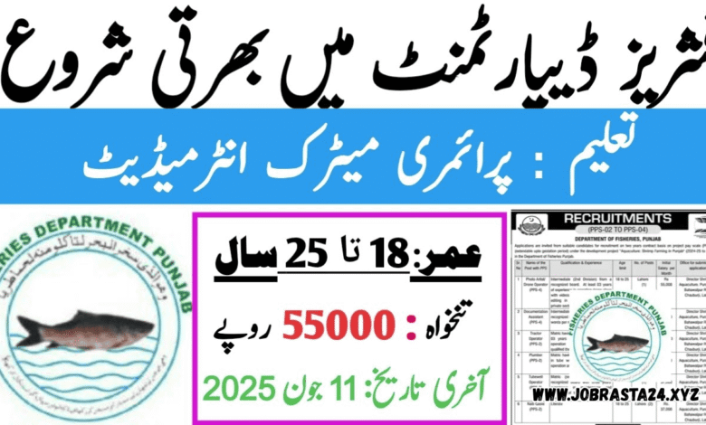 Fisheries Department Jobs