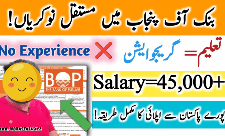 Bank Of Punjab Jobs