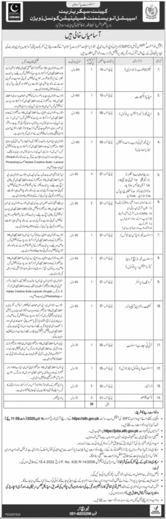 Cabinet Secretariat Jobs Advertisement