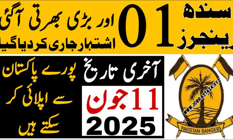 Sindh Rangers Jobs